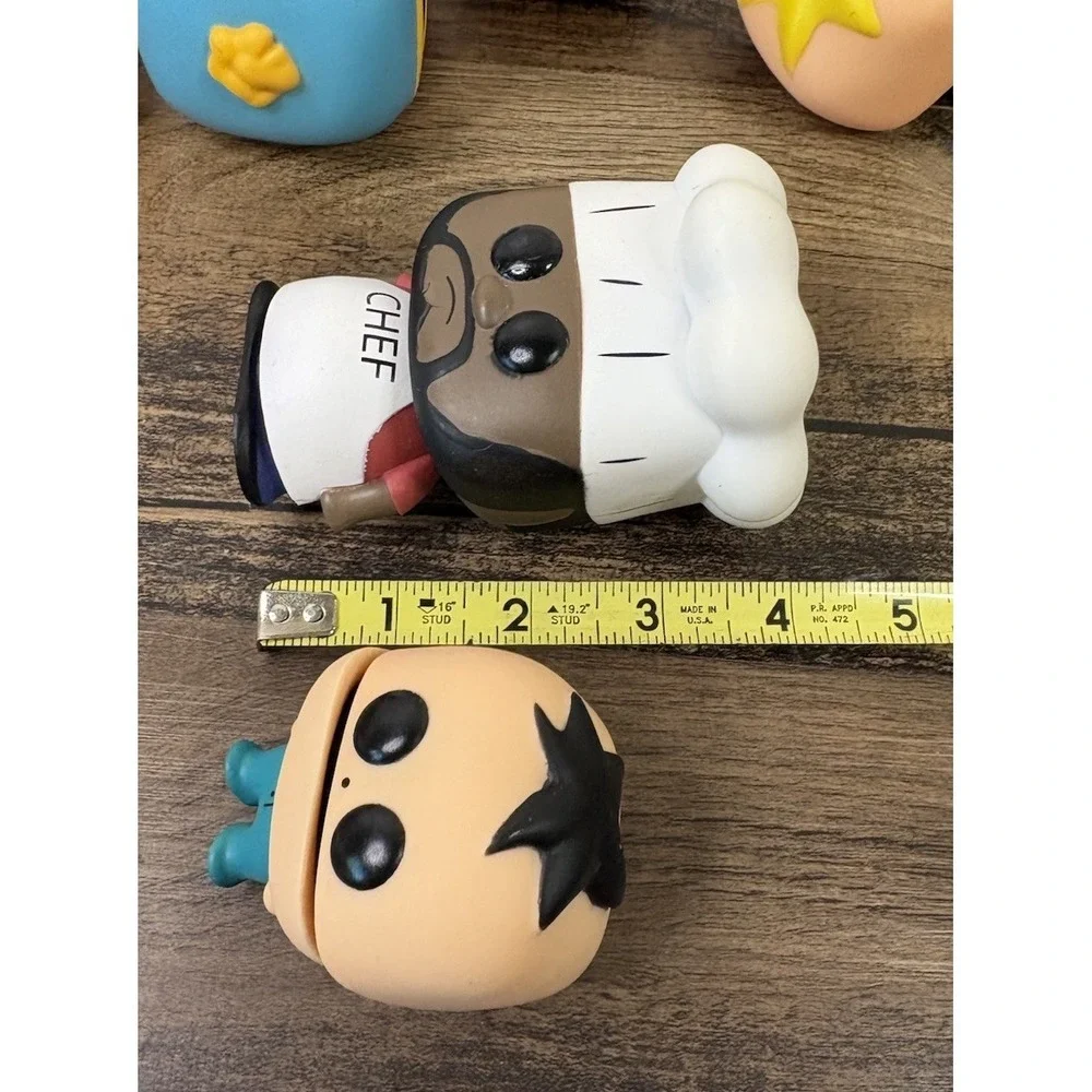 Funko Pop South Park Figures Lot Chef Phillip Terrance Cartman Butters Kenny